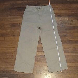 GAP High Rise Wide-Leg Crop Size 6